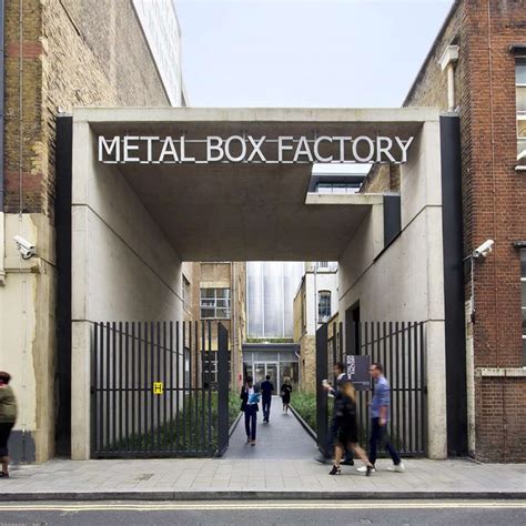 london bridge to metal box factory|metal box factory london.